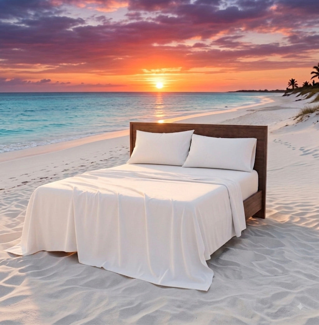 Organic Cotton Jersey Knit Sheet Set